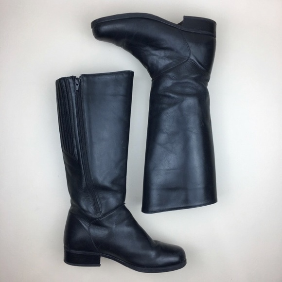 tall black boots canada